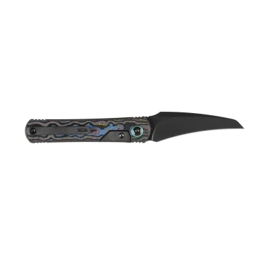 Nóż składany Kizer Feist 3 ZX-3499.3A3 – Ostrze Hawkbill CPM S90V, Rękojeść Tytan/CamoCarbon