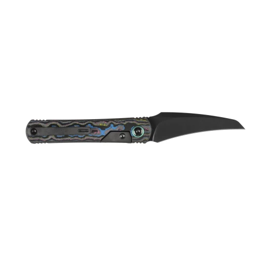 Nóż składany Kizer Feist 3 ZX-3499.3A3 – Ostrze Hawkbill CPM S90V, Rękojeść Tytan/CamoCarbon
