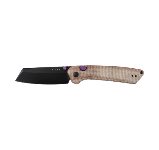 Nóż składany Kizer Madrac V3693BSA1 Sandvik 14C28N Micarta | imag24.pl