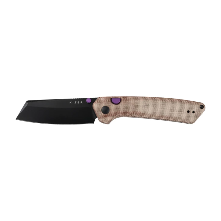 Nóż składany Kizer Madrac V3693BSA1 Sandvik 14C28N Micarta | imag24.pl