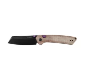 Nóż składany Kizer Madrac V3693BSA1 – Sandvik 14C28N, Micarta, Button Liner Lock