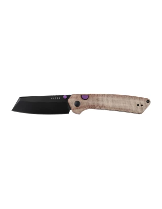 Nóż składany Kizer Madrac V3693BSA1 Sandvik 14C28N Micarta | imag24.pl