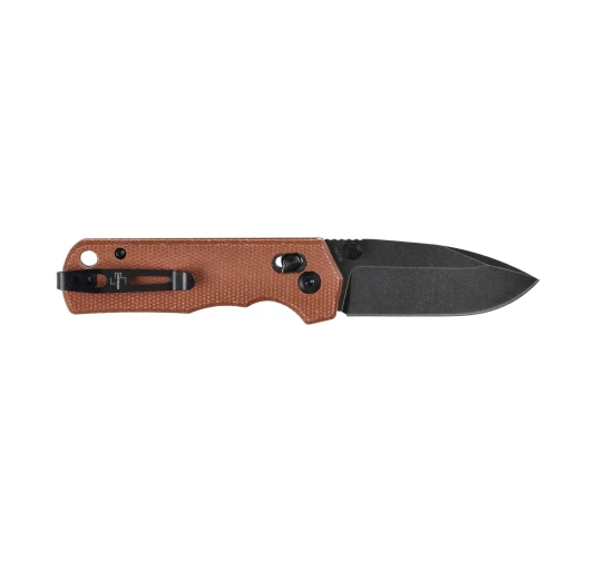 Nóż Boker Plus Rockstub Brown Micarta 14C28N - Składany EDC