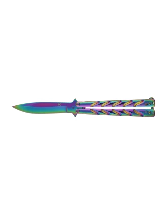 Nóż Magnum Balisong Rainbow 06EX401