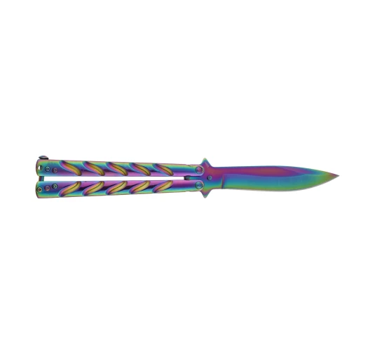 Nóż Magnum Balisong Rainbow 06EX401