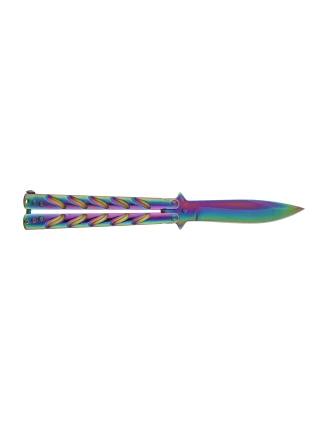 Nóż Magnum Balisong Rainbow 06EX401