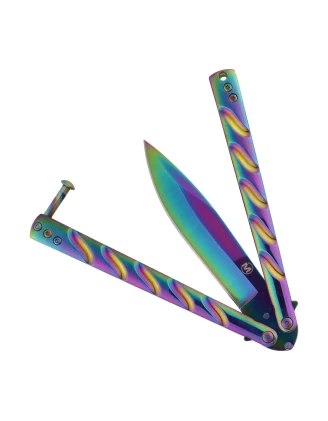 Nóż Magnum Balisong Rainbow 06EX401