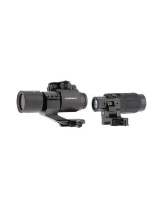 Zestaw kolimator Umarex MPS 3 (4 MOA) z powiększalnikiem 3x