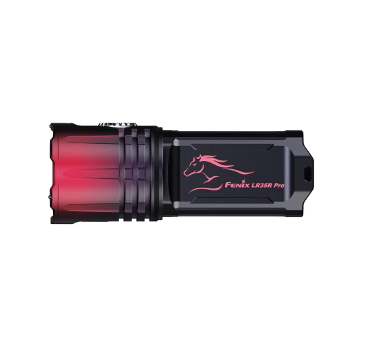 Latarka LED Fenix LR35R PRO (Koń) czarna edycja limitowana