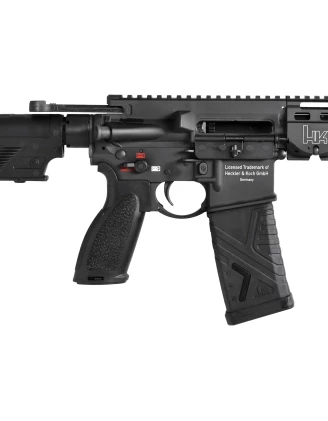 Replika ASG H&K HK416 A5 6 mm, Green Gas, czarna