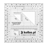 Protraktor kątomierz mapowy V11