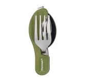 Outrest Pocket Meal 4w1 Oliwkowy – Składany Niezbędnik Turystyczny