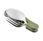 Outrest Pocket Meal 4w1 Oliwkowy – Składany Niezbędnik Turystyczny