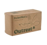 Outrest Pocket Meal 4w1 Oliwkowy – Składany Niezbędnik Turystyczny