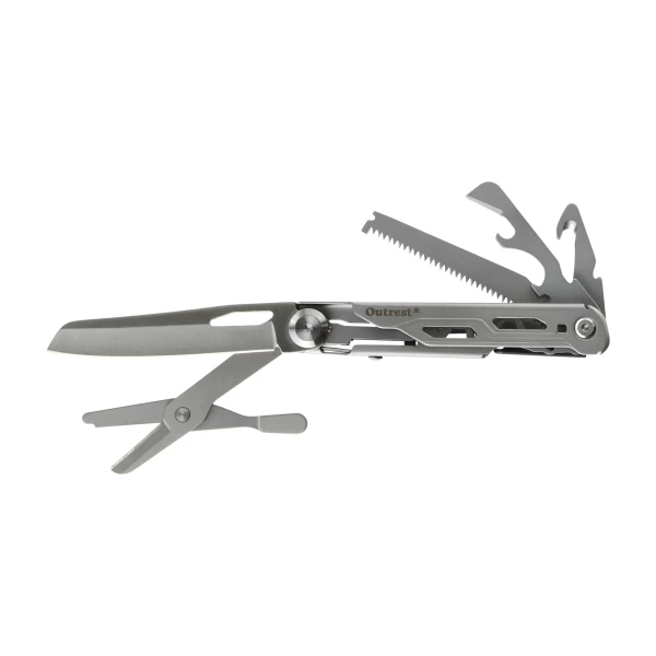 Multitool Outrest Ranger – 7 funkcji, stal nierdzewna, EDC