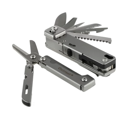 Multitool Outrest Trackman 12w1 z ostrzem Sheepsfoot