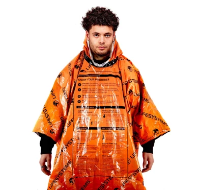 Poncho ratunkowe Lifesystems Heatshield NRC | Ochrona w terenie