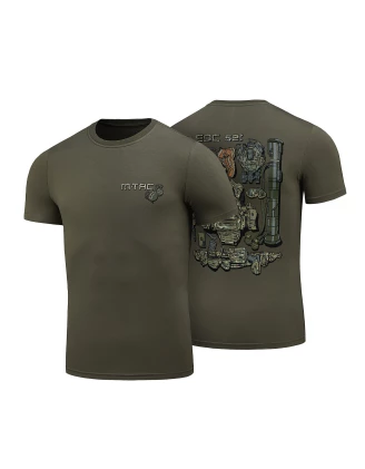 M-Tac My EDC T-shirt Ranger Green - Komfort i Trwałość | imag24.pl