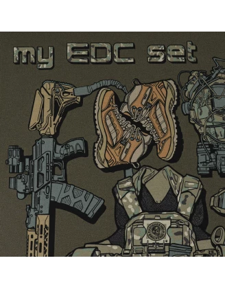 M-Tac My EDC T-shirt Ranger Green - Komfort i Trwałość | imag24.pl