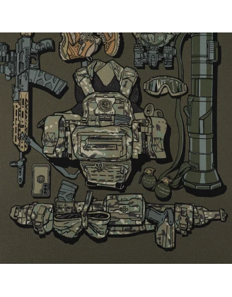 M-Tac My EDC T-shirt Ranger Green - Komfort i Trwałość | imag24.pl