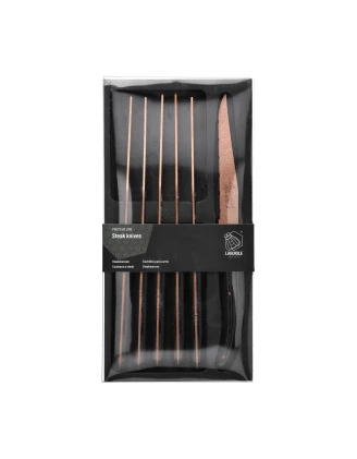 Laguiole Prestige Line Copper Stonewash – 6 Noży do Steków | imag24.pl