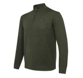 Sweter męski Beretta Merino Half Zip zielony