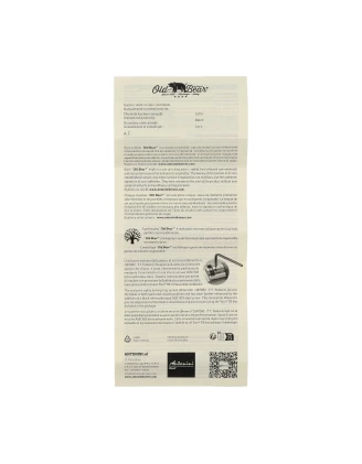 Nóź składany Antonini Old Bear Composite 19 czarny Damasco