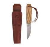 Nóż o stałej klindze Antonini Elk Leather Sheath 19 oliwkowy