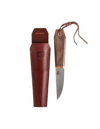 Nóż o stałej klindze Antonini Elk Leather Sheath 19 orzech