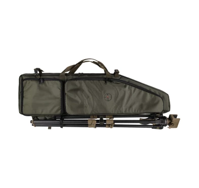 Pokrowiec na broń Forsport Silent Hunter OLIV 123 cm – Futerał z mocowaniem na pastorał | imag24.pl