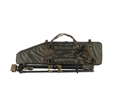 Pokrowiec na broń Forsport Silent Hunter OLIV 123 cm z mocowaniem na pastorał