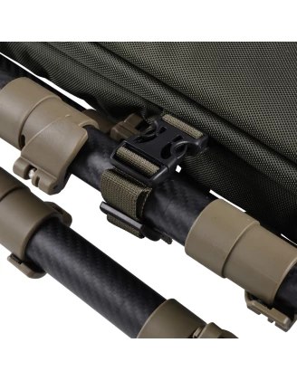 Pokrowiec na broń Forsport Silent Hunter OLIV 123 cm – Futerał z mocowaniem na pastorał | imag24.pl
