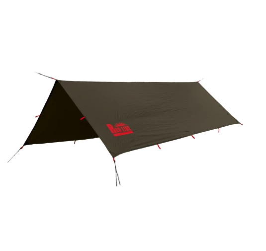 Tarp TigerWood RedLine 3x2 oliwkowy | Płachta biwakowa 10000mm