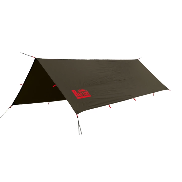 Tarp TigerWood RedLine 3x2 oliwkowy | Płachta biwakowa 10000mm