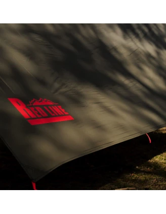 Tarp TigerWood RedLine 3x2 oliwkowy | Płachta biwakowa 10000mm
