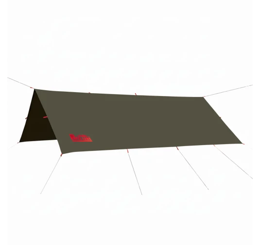 Tarp TigerWood RedLine 3x4 Oliwkowy | Płachta Biwakowa Całoroczna 10000mm
