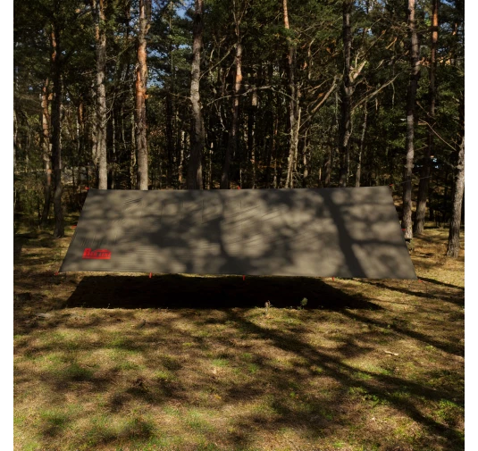 Tarp TigerWood RedLine 3x4 Oliwkowy – Płachta Biwakowa Całoroczna