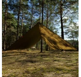 Tarp TigerWood RedLine 3x4 Oliwkowy – Płachta Biwakowa Całoroczna