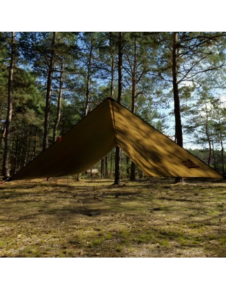 Tarp TigerWood RedLine 3x4 Oliwkowy | Płachta Biwakowa Całoroczna 10000mm