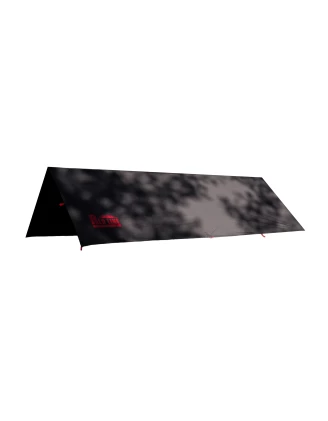 Tarp TigerWood RedLine 3x2m Czarny - Wodoodporna Płachta Biwakowa