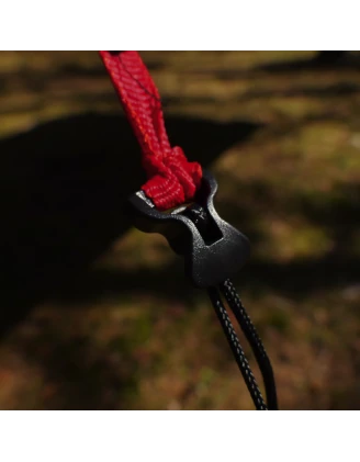 Tarp TigerWood RedLine 3x2m Czarny - Wodoodporna Płachta Biwakowa