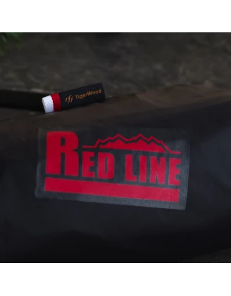 Tarp TigerWood RedLine 3x2m Czarny - Wodoodporna Płachta Biwakowa