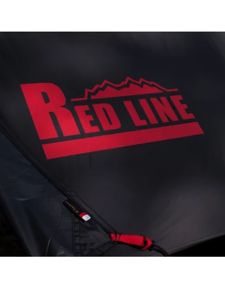 Tarp TigerWood RedLine 3x2m Czarny - Wodoodporna Płachta Biwakowa