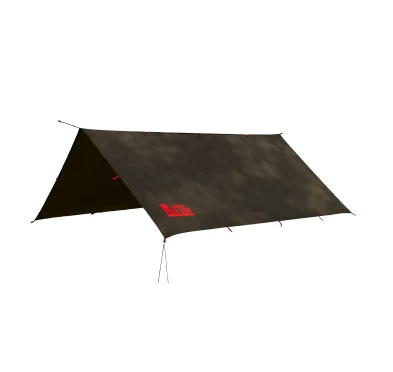 Tarp TigerWood RedLine 3x3 m Oliwkowy - Płachta Biwakowa 10000 mm
