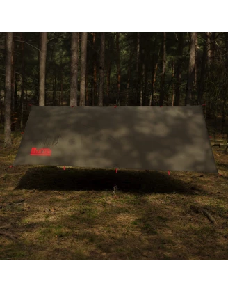 Tarp TigerWood RedLine 3x3 m Oliwkowy - Płachta Biwakowa 10000 mm