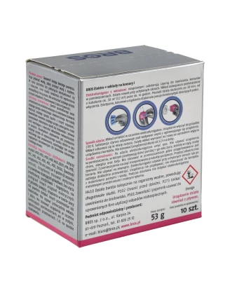 BROS Elektrofumigator na Komary dla Dzieci + 10 Wkładów
