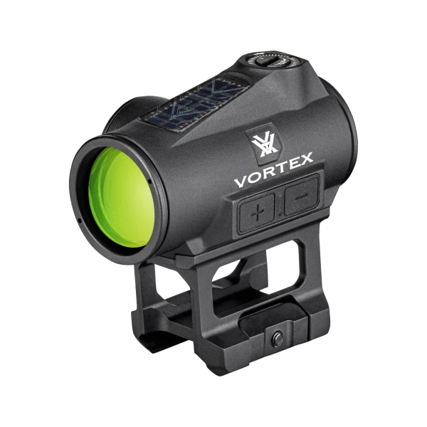 Kolimator Vortex Crossfire II Solar Green Dot 2 MOA - Zielony Punkt, Zasilanie Solarne