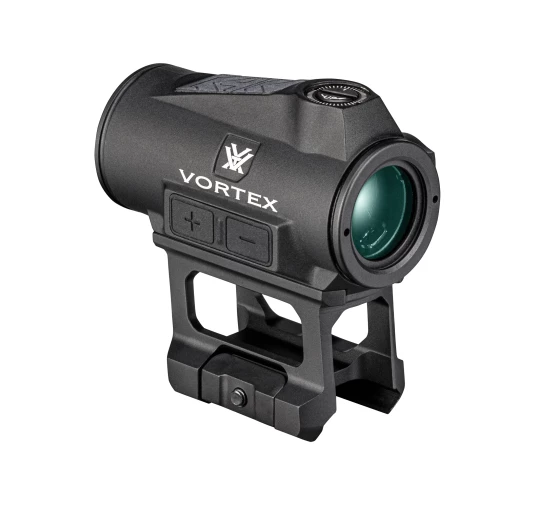 Kolimator Vortex Crossfire II Solar Green Dot 2 MOA - Zielony Punkt, Zasilanie Solarne
