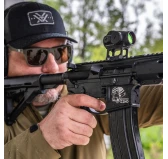 Kolimator Vortex Crossfire II Solar Green Dot 2 MOA - Zielony Punkt, Zasilanie Solarne