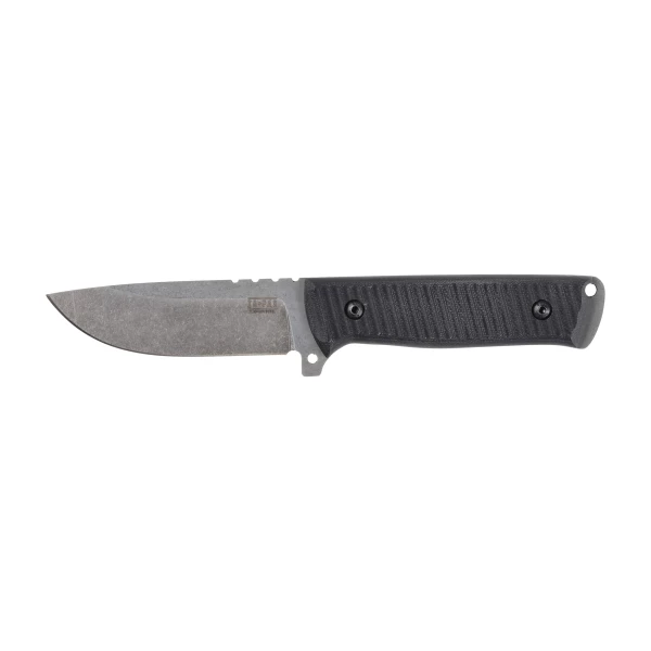 Nóż Za Pas Little Boy G10 Stonewash Czarny – Stal Sleipner, Full Tang